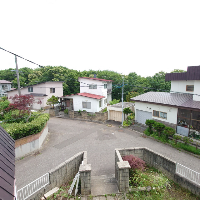 室蘭市白鳥台４丁目４１－７戸建の展望