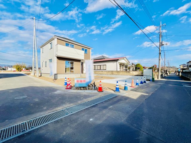 渋川市半田の前面道路含む現地写真|車の通りも少なく駐車も楽々♪