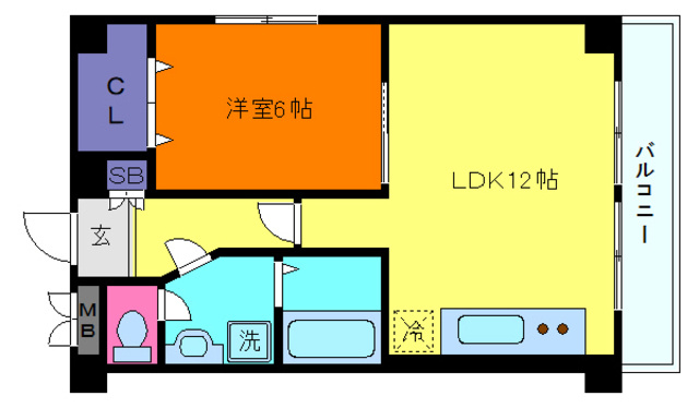 灘ロイヤルハイツの間取り