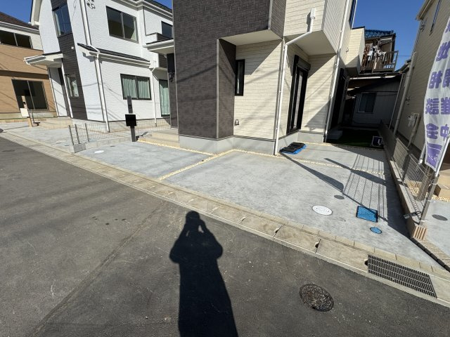 柏市豊住４丁目新築戸建【柏第八小学校：8分】の駐車場|2-1号棟駐車スペース・２台駐車可