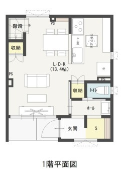 【間取り】 | 南区白藤4丁目 1号棟 | ☆1階間取り図☆