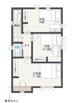 【その他】 | 南区白藤4丁目 2号棟 | ☆2階間取り図☆