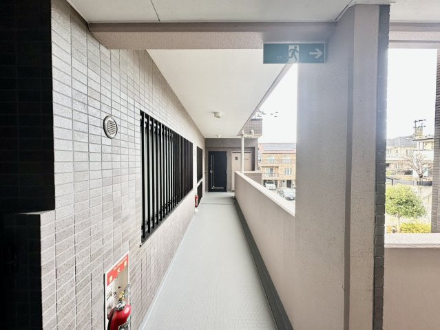 土樋シティハウスのその他共用部分|住戸階廊下