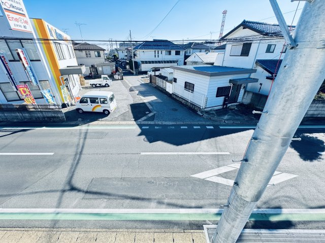 柏市豊住４丁目新築戸建【柏第八小学校：8分】の展望|バルコニーより道路側眺望
