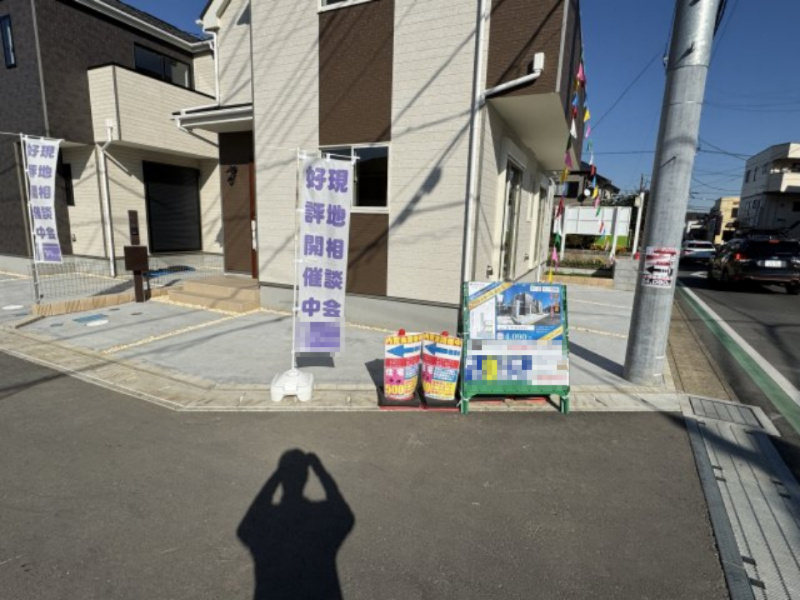 柏市豊住４丁目新築戸建【柏第八小学校：8分】の駐車場|2-2号棟駐車スペース・２台駐車可