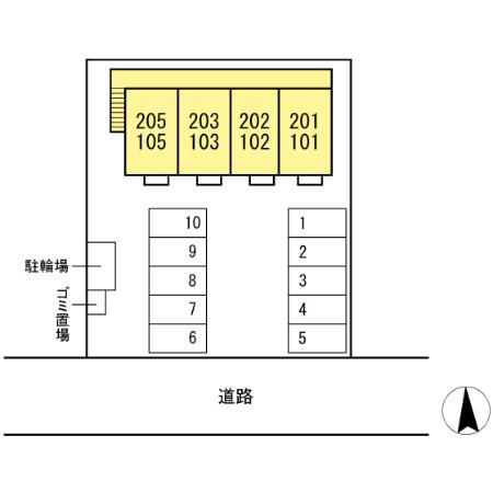 デュナミスⅢの区画図
