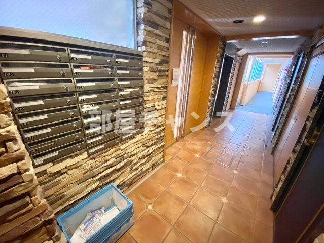 カサグランデ新栄のロビー