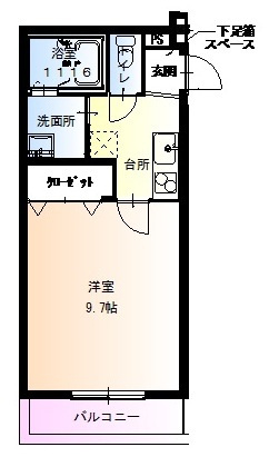 【間取り】 | フジパレス出戸Ⅵ番館