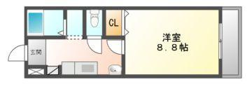岩田ビル第３の間取り