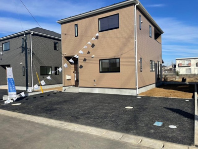 【駐車場】 | 富里市七栄第３０-3号棟 | ４ＬＤＫ　最短即日見学も可能です。お気軽にお問合せ下さい！  