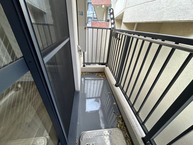 ラムール六甲山ノ手のバルコニー