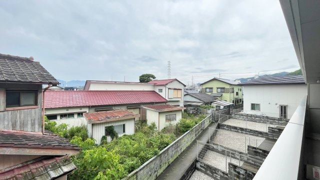 徳島市沖浜町北畑のアパートの展望