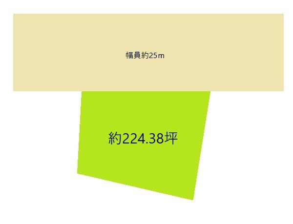 和歌山市栗栖　土地の土地図
