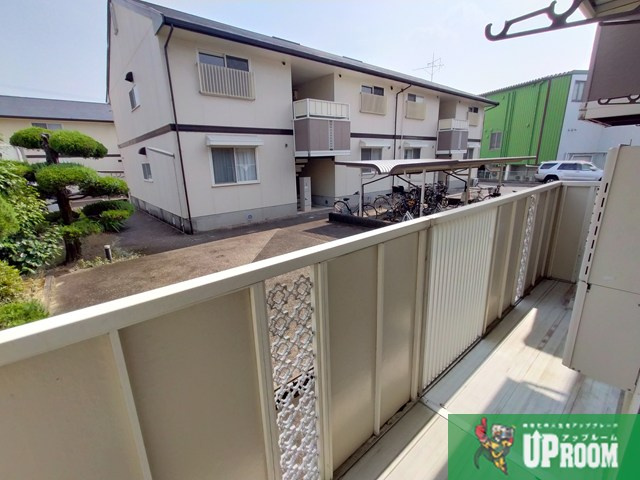 サンロード二重堀　C棟のバルコニー