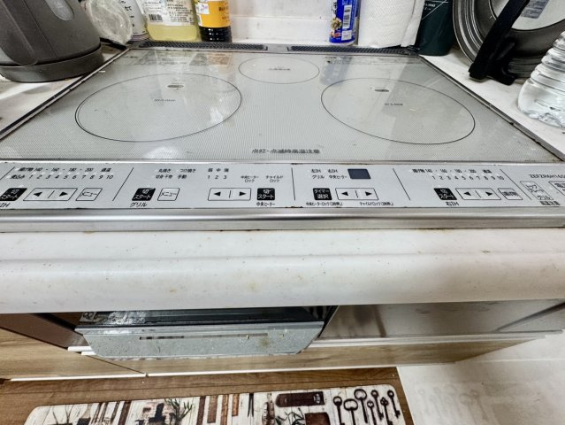 阪南市自然田　中古戸建のキッチン|IHクッキングヒーター付き