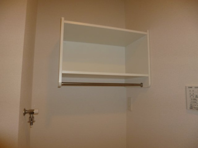 【洗面所】 | ベイ　ブランシェ老松 | 洗濯機置き場　棚