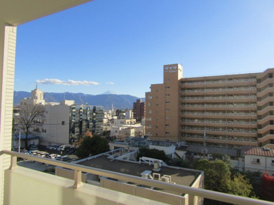 【展望】 | アーバンシティ甲府若松ウインフォート | 眺望（富士山が見えます）