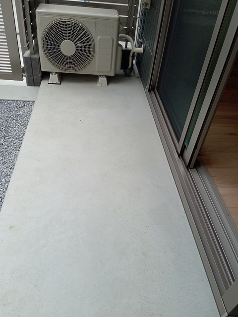 （シニア限定）ノーブル　レジデンスのバルコニー|水栓もあり鉢植えも一杯おけます！