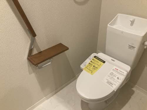 熊本市東区上南部３丁目のアパートのトイレ