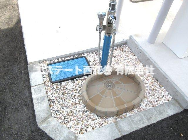 ララ・マヒナＢのその他共用部分|ペット用の足洗い場もあります。