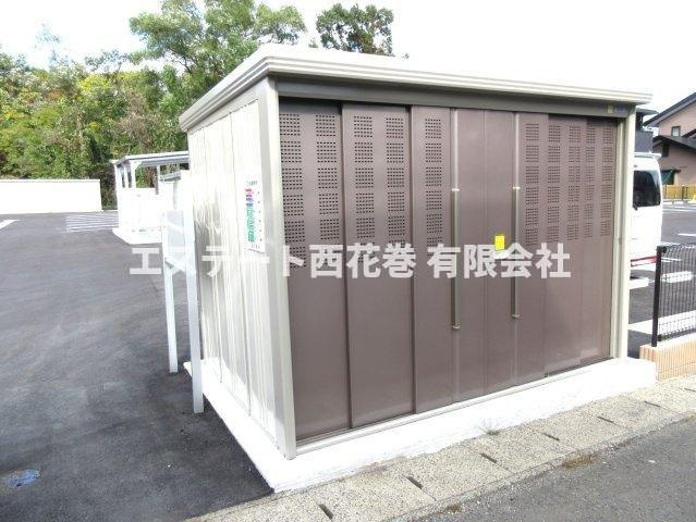 ララ・マヒナＢのその他共用部分|アパート専用ゴミ集積所