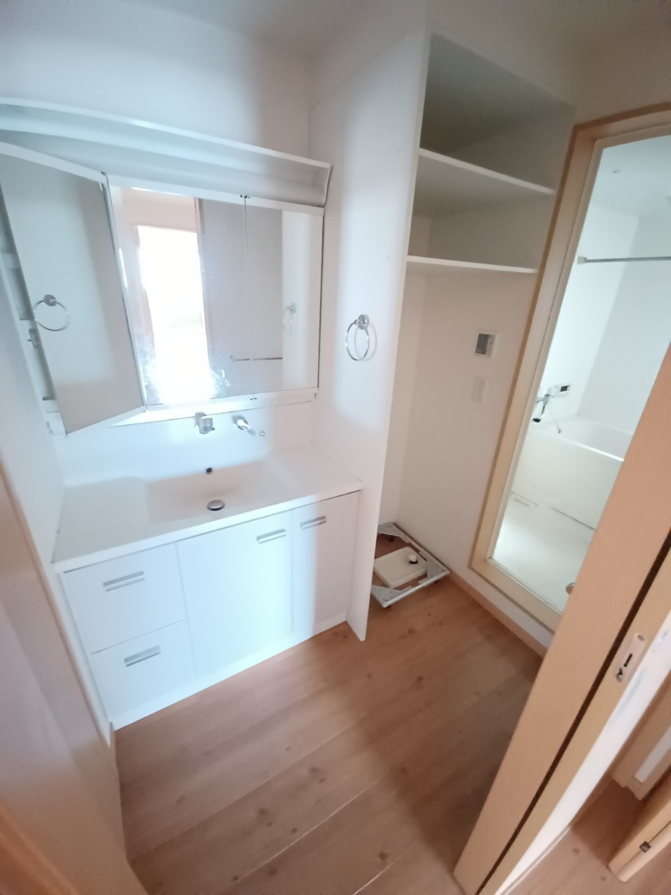 グラッドヒルの洗面所|コンパクトで使いやすい洗面所