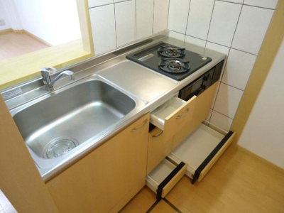 【キッチン】 | ハイム・エルアール | 広めのキッチン