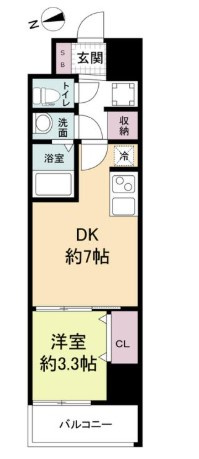 【間取り】 | スペーシア日本橋東