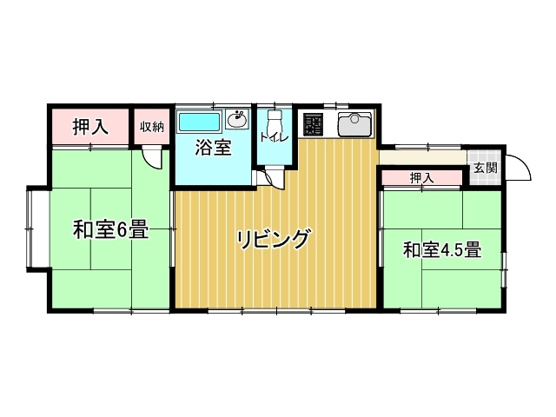 【間取り】 | エンゼルフォレスト伊豆熱川　オーナーチェンジ戸建