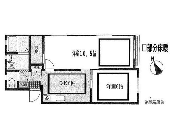 【間取り】 | 石井ハイツ（イシイハイツ）