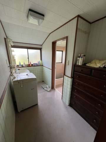 妙見町戸建ての脱衣所