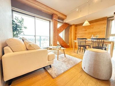 【居間・リビング】 | リブウッド大阪城 