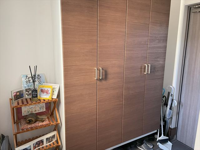 直方市大字植木戸建ての玄関|毎日通る玄関はこちらです