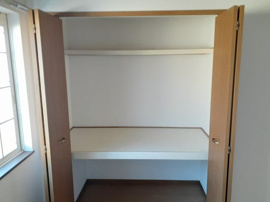 大きなスペースがあり、収納には困りません