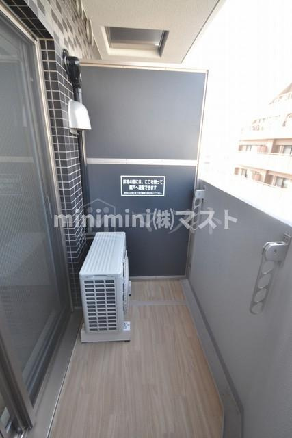 ララプレイス阿波座駅前フェリオのバルコニー