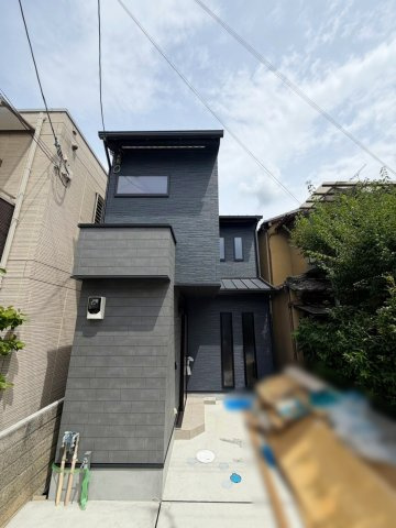 上植野町山ノ下の前面道路含む現地写真