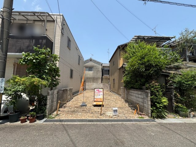 上植野町山ノ下　建築条件無し土地の外観|【現地】