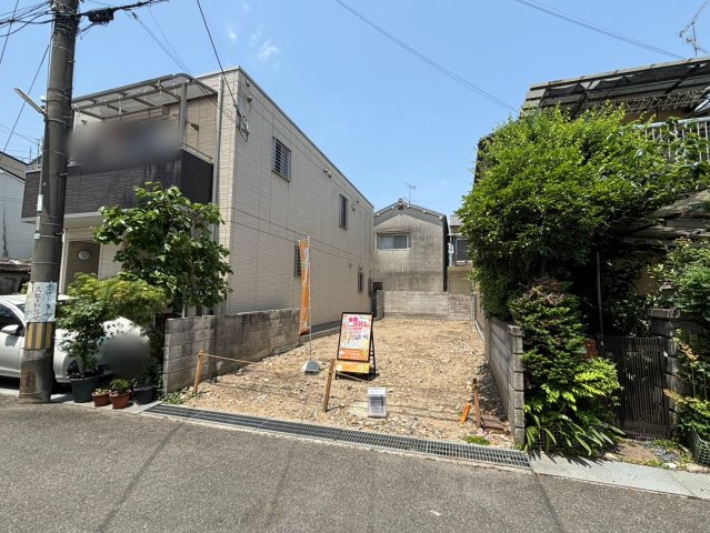 上植野町山ノ下　建築条件無し土地の外観|【現地】