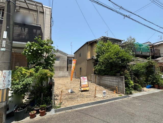 上植野町山ノ下　建築条件無し土地の外観|【現地】