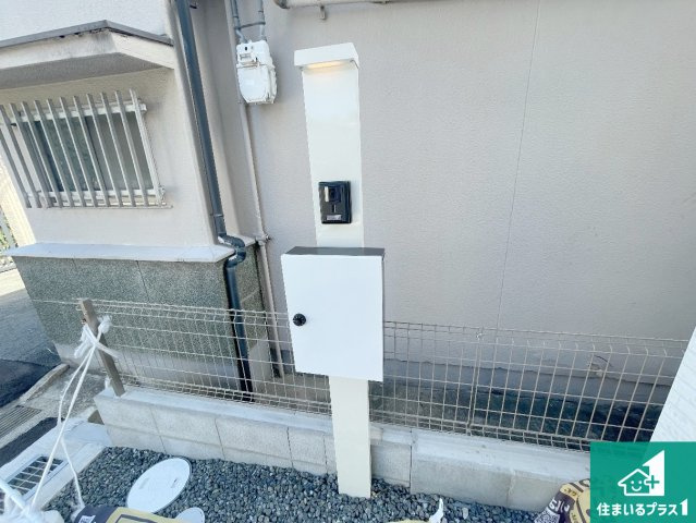 豊中市利倉　第1期　新築一戸建ての外観|安心の10年保証！外観を美しく保ち、雨水で汚れを落とします！気になることがありましたら、お気軽にお問い合わせください！