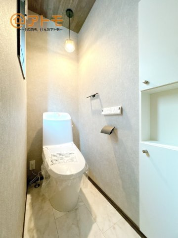 【トイレ】 | 沼津市大岡　分譲住宅　1号棟 | ２つトイレがあるので朝も混みあわずに使うことができます！