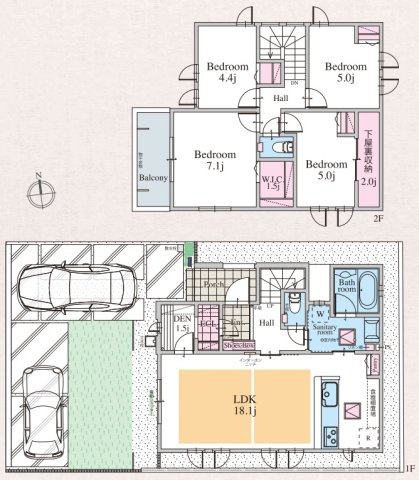 秦野市今泉　新築戸建　全20棟10号棟