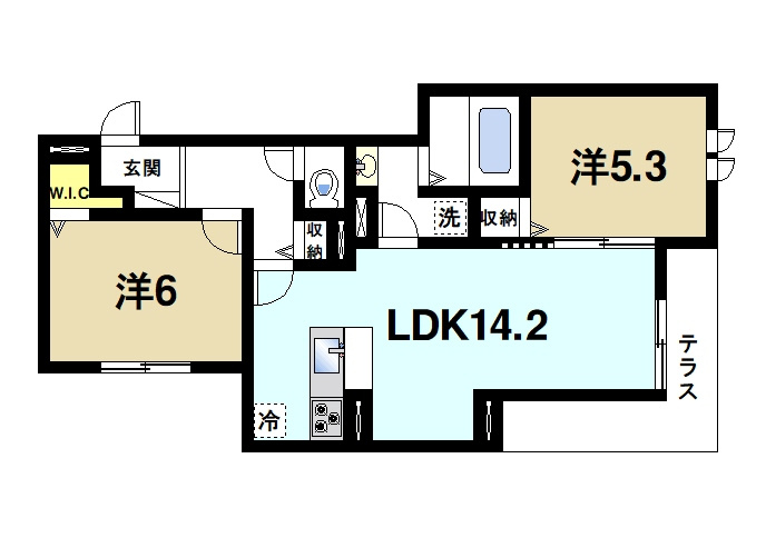レクエルドの間取り
