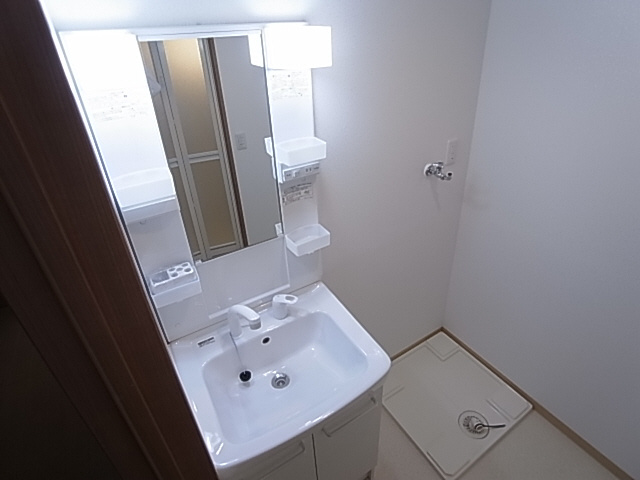 神戸市長田区高取山町２丁目の賃貸マンションの洗面所|シャンプードレッサー