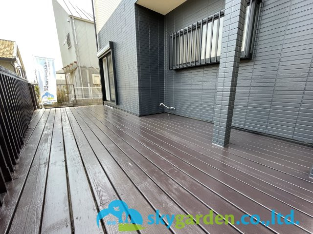 藤沢市鵠沼藤が谷　中古戸建の庭