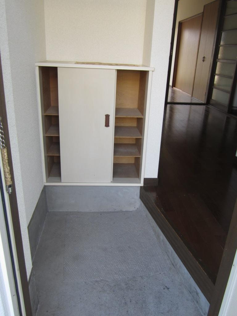 サカエハイツⅡの玄関