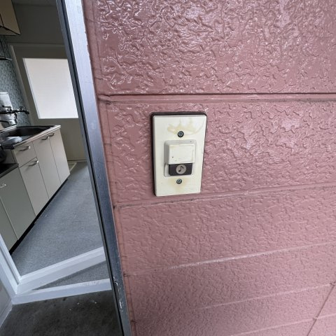 Mハイツ２の玄関|シンプルで使いやすい玄関です
