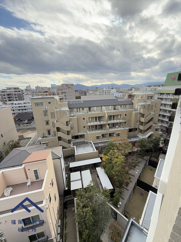 パークホームズ大濠二丁目の展望