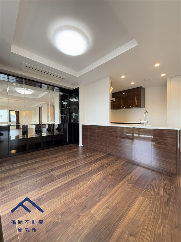 パークホームズ大濠二丁目の居間・リビング