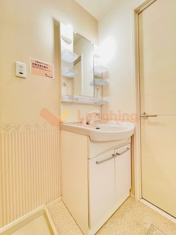 アヴニール合川の洗面所|忙しい朝には欠かせない洗面所です